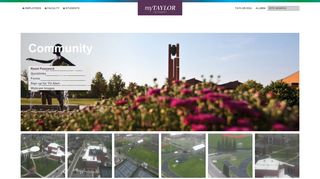 
                            3. myTaylor Portal - Taylor University