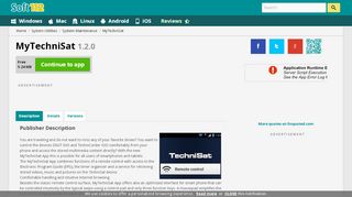 
                            13. MyTechniSat 1.2.0 Free Download