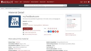 
                            3. myTestBook.com - Merlot