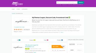 
                            11. MyTheresa.com Coupons, Discount Code, Promotional Code