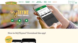 
                            12. MyThyme Rewards | Fresh Thyme
