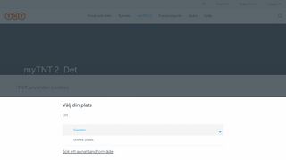 
                            2. myTNT 2 – enkelt att hantera alla dina försändelser | TNT Sweden