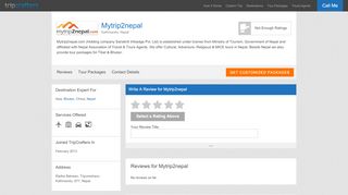 
                            11. Mytrip2nepal - Profile, Reviews & Ratings - TripCrafters