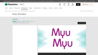 
                            10. MYU MYU - Picture of Myu Myu, Paris - TripAdvisor