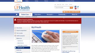 
                            10. MyUFHealth | UF Health, University of Florida Health