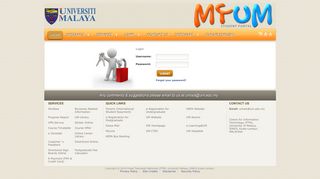 
                            1. MyUM 2 - MyUM - University of Malaya