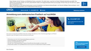
                            3. myUNIQA Kundenportal & Elektronisches Postfach - UNIQA Österreich