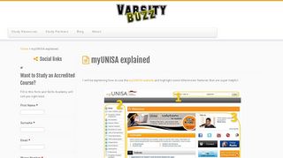 
                            11. myUNISA explained - Varsity Buzz