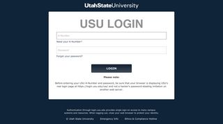 
                            1. MyUSU - Utah State University