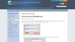 
                            6. MyVCCCD Portal | Ventura County Community College District