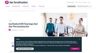 
                            6. myVeeta hilft Startups bei der Personalsuche - derbrutkasten.com