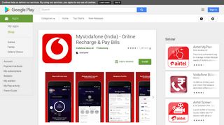 
                            11. MyVodafone (India) - Online Recharge & Pay Bills - Google Play पर ...