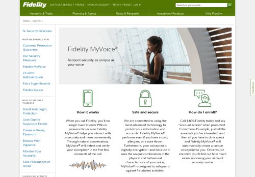 
                            13. MyVoice: Voice Recognition Technology - Fidelity
