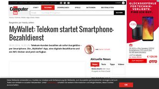 
                            13. MyWallet: Telekom startet Smartphone-Bezahldienst - COMPUTER BILD