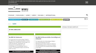 
                            1. MyWWU - Das Studierenden- und ... - Universität Münster