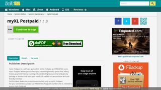 
                            7. myXL Postpaid 1.1.0 Free Download