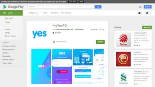 
                            2. MyYes4G - Apl di Google Play