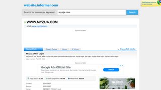 
                            4. myzija.com at WI. MY ZIJA OFFICE LOGIN - Website Informer
