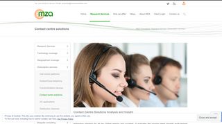 
                            3. MZA Consultants Contact centre solutions - MZA Consultants