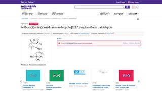 
                            11. N-Boc-(±)-cis-(exo)-2-amino-bicyclo[2.2.1]heptan-3 ... - Sigma-Aldrich