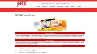 
                            4. N-Card Application - NSK TRADE CITY