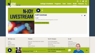 
                            11. N-JOY Livestream | N-JOY - Musik - Livestream