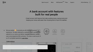 
                            6. N26 Bank Account — N26 Europe