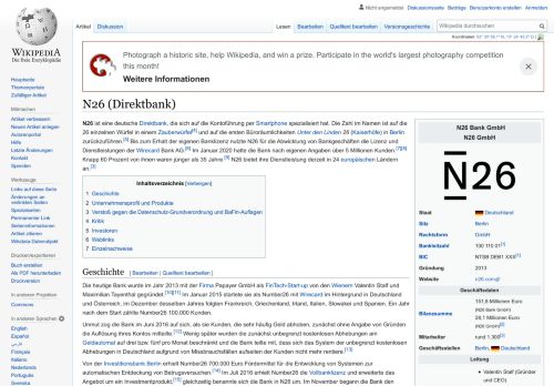 
                            5. N26 (Direktbank) – Wikipedia