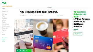 
                            9. N26 is launching its bank in the UK | TechCrunch