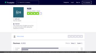 
                            13. N26 Reviews | Read Customer Service Reviews of n26.com - Trustpilot
