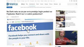 
                            6. Na Dark netu se za par evra prodaju login podaci sa ... - Krstarica