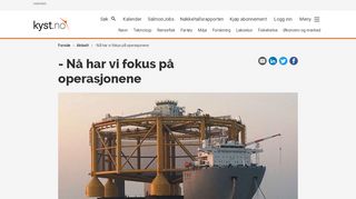 
                            4. - Nå har vi fokus på operasjonene - Kyst.no