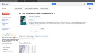 
                            6. Na Klar! Ks4 Resource and Assessment File 3:  - Google Books-Ergebnisseite