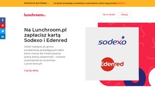 
                            8. Na Lunchroom.pl zapłacisz kartą Sodexo i Edenred - Lunchroom ...