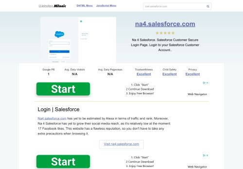 
                            10. Na4.salesforce.com website. Login | Salesforce.