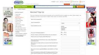 
                            1. Naaptol Merchant Sign Up