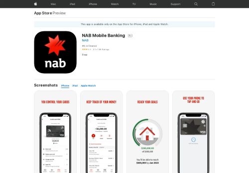 
                            4. NAB Mobile Banking on the App Store - iTunes - Apple