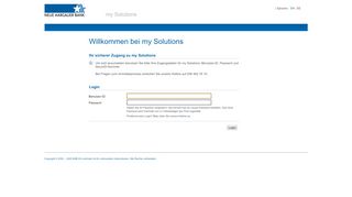 
                            11. NAB - my Solutions Willkommen bei my Solutions