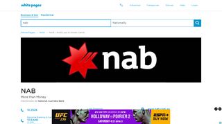 
                            10. NAB, NAB Lost & Stolen Cards | White Pages®