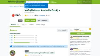 
                            11. NAB (National Australia Bank) Reviews - ProductReview.com.au