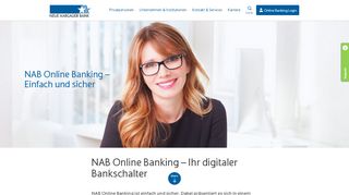 
                            8. NAB Online Banking – Einfach und sicher - Neue Aargauer Bank AG