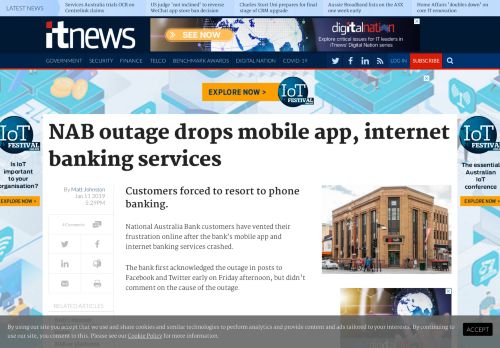 
                            8. NAB outage drops mobile app, internet banking services - Finance ...