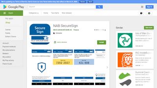 
                            4. NAB SecureSign – Apps bei Google Play