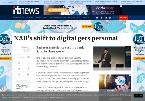 
                            11. NAB's shift to digital gets personal - Finance - Software - iTnews