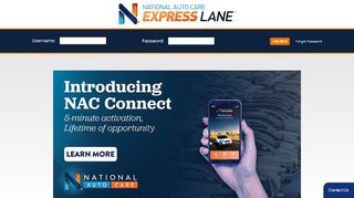 
                            6. NAC Express Lane - Home