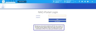 
                            8. NAC-Portal Application | Login