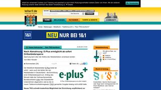 
                            8. Nach Abmahnung: E-Plus ermöglicht ab sofort Drittanbietersperre ...