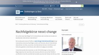 
                            12. Nachfolgebörse nexxt-change - IHK Ostthüringen zu Gera - Mittelstand ...