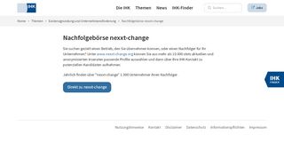 
                            2. Nachfolgebörse nexxt-change - IHK