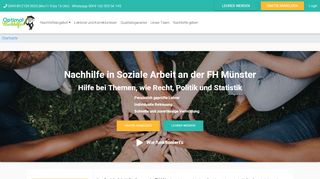 
                            13. Nachhilfe in Soziale Arbeit an der FH Münster - OptimalNachhilfe